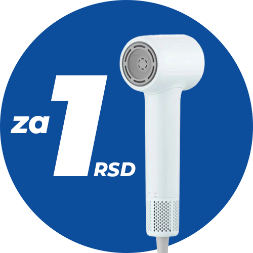 Dreame poklon fen za kosu mini plavi